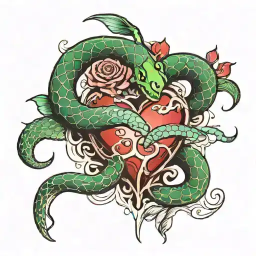 The Serpent Inculcates The Real Heart