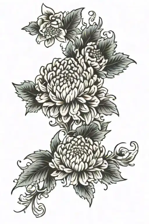 Chrysanthemum Tribute