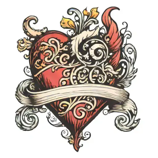 Heart With L