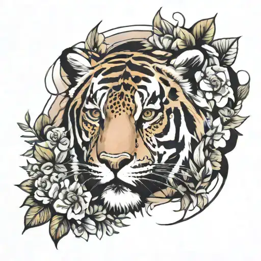 Realistic Animal Mural Style