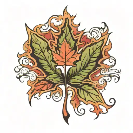 Canada Flag Maple Leaf