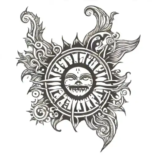 Word Callaita Written With A Sun At The End Of It