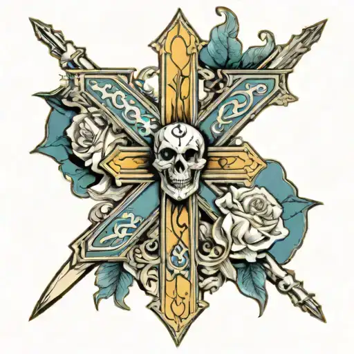 Cross Tarot Motley Crue