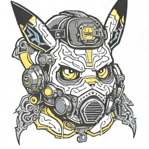 Pikachu Welding Mask