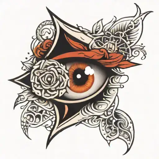 Rosone And Eye Inside