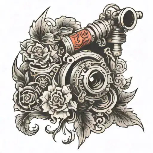 Canon 1N Japanese Tattoo Design