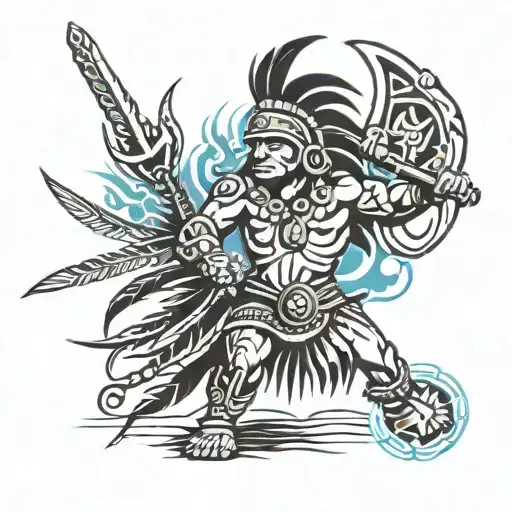Taino Tribal Warrior