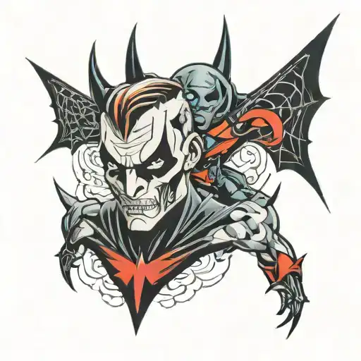 Jack Skellingtonn With Batman Beyond
