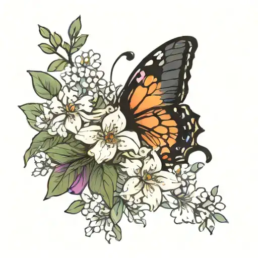 March August Birth Flowers