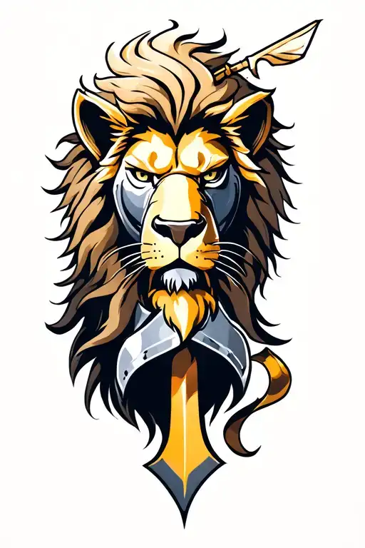 Lion Head Knight Is In A Hurry