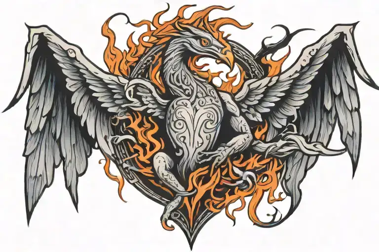 Phoneix Rising From The Ashes