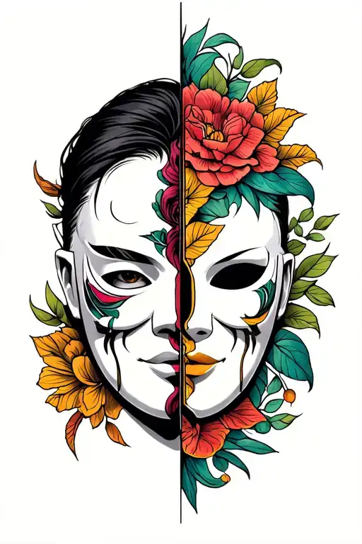 Only Mask Split In Half