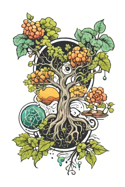 Chemical Elements Like Trees