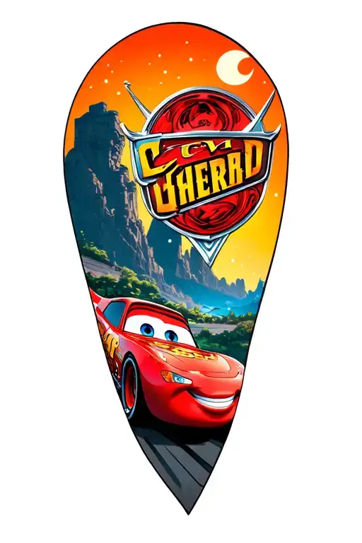 Disney Cars Leg Sleeve