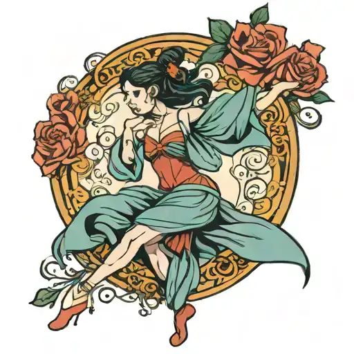 Sad Dancing Lady