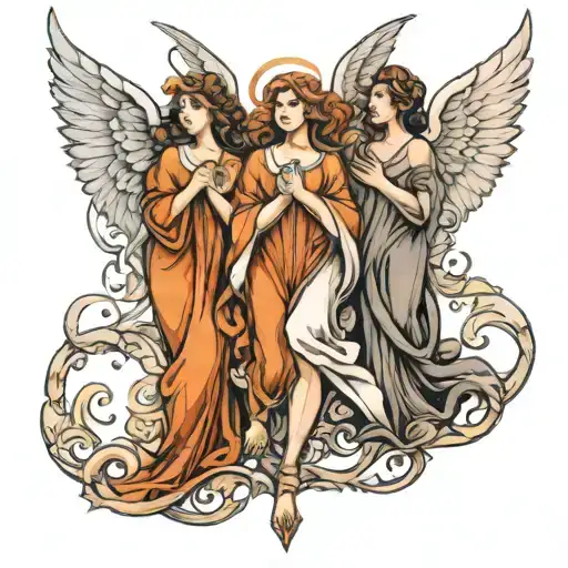 Four Angels