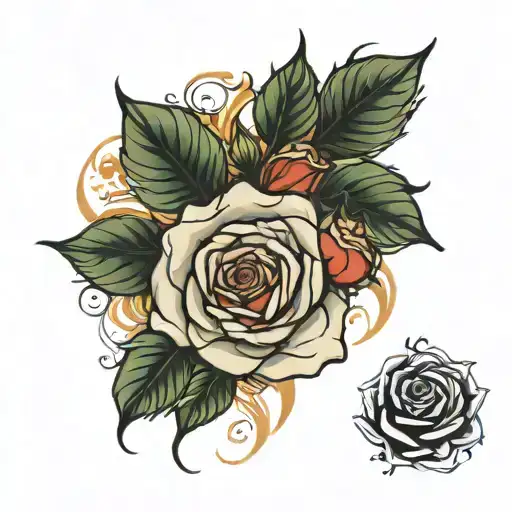 Roses Blooming