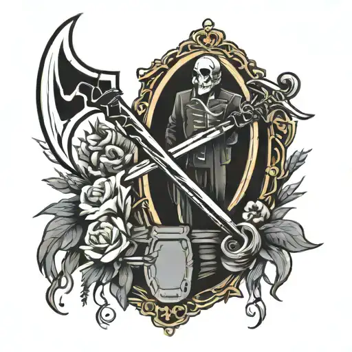 Coffin And Scythe