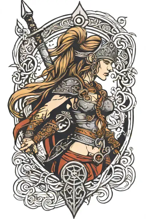 Female Viking Warrior