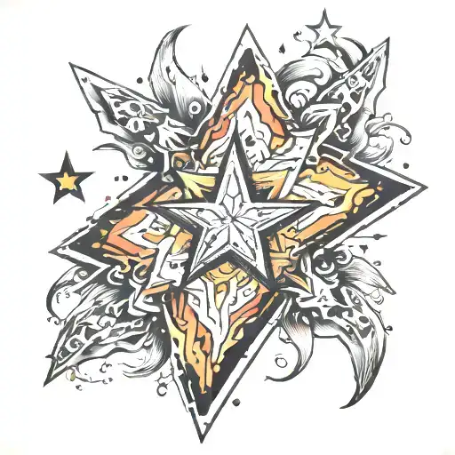 Stars Sleeve Arm