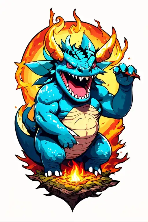 Nidoking With Earth Magic