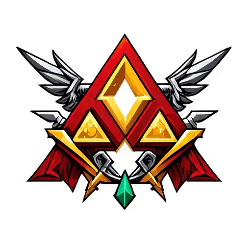 Legend Of Zelda Triforce X Assassins Creed Logo