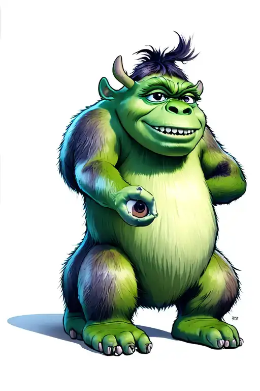 Monster Inc Disney Characters