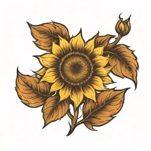 Burnt Sunflower