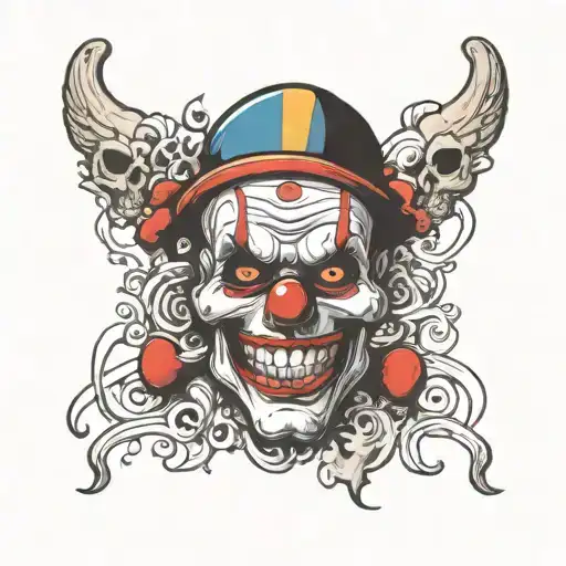Clown Skull Sport Hats