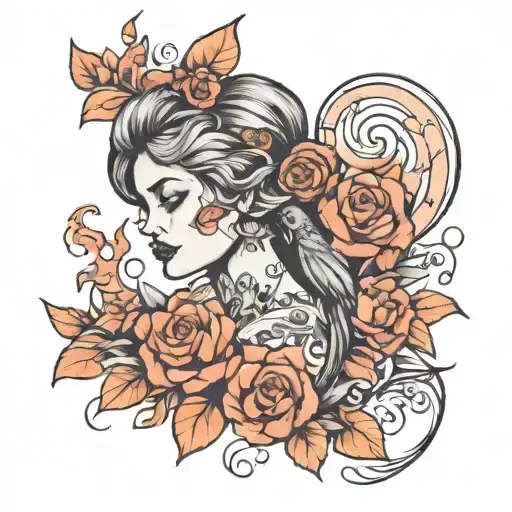 Woman Surviving To Love And Live