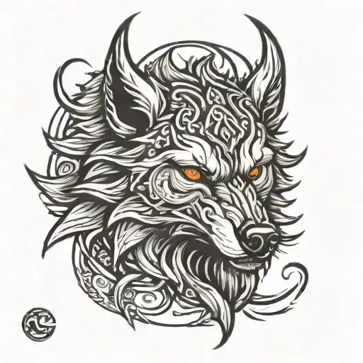 Fenrir Viking Norse Wolf