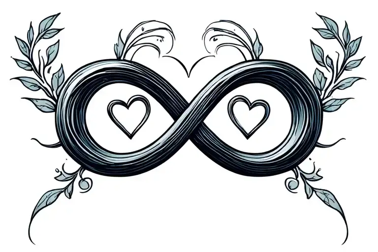 Infinity Symbol With Heart