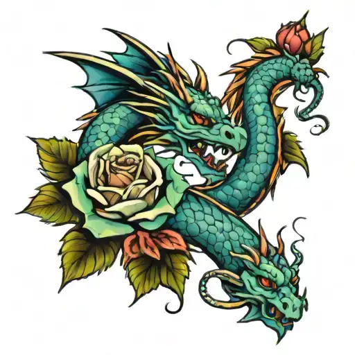 Dragon Roses
