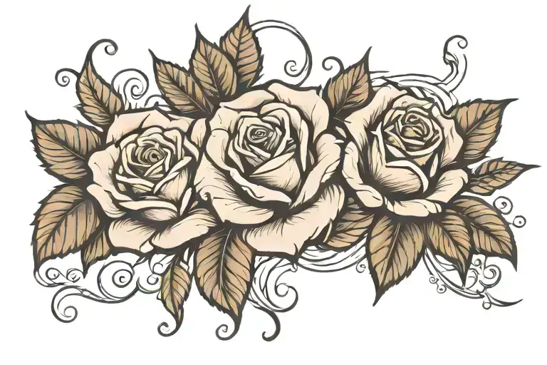 Roses Blooming