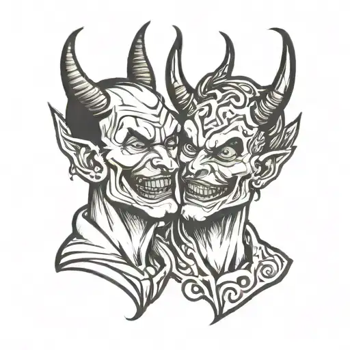 Devil Whispering In Ear