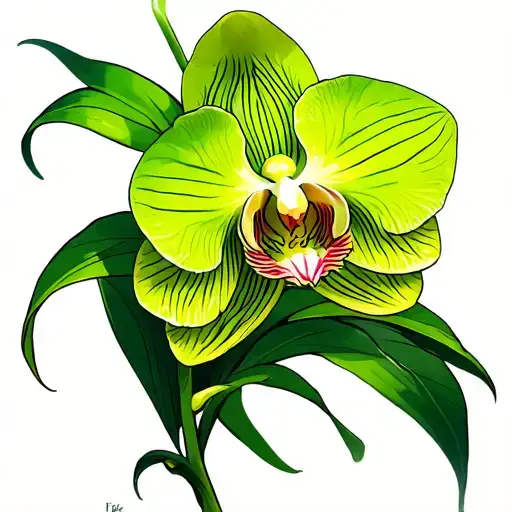 Green Orchid