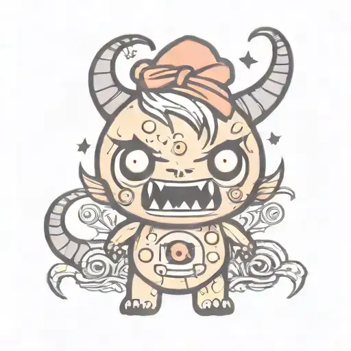 Kawaii Halloween Monster