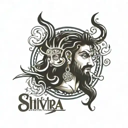 Shiv Ji With Name Rudra