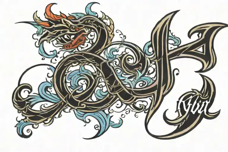 Yuvu Calligraphy Signature
