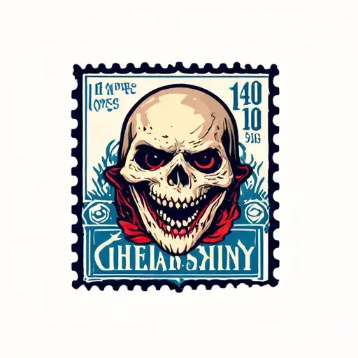 Usps Scary Matching Postal Stamps