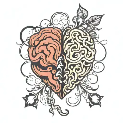 Brain And Heart Intertwined