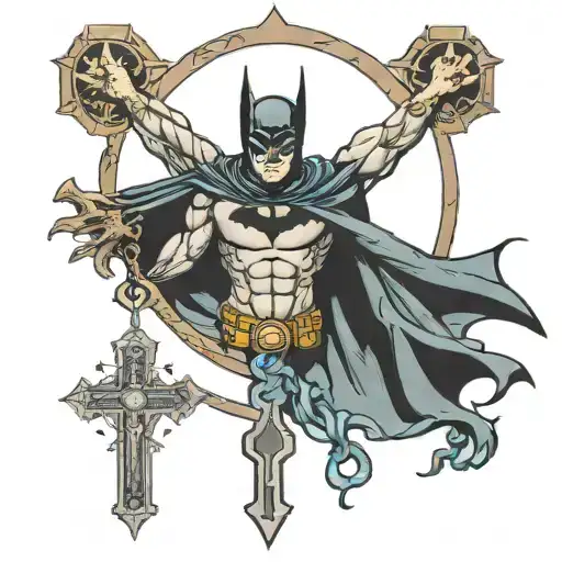 Batman And Crucifix