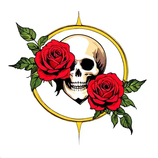 Holy Death With Roses