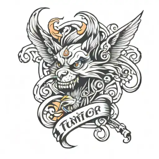 Junior In Lettering Style