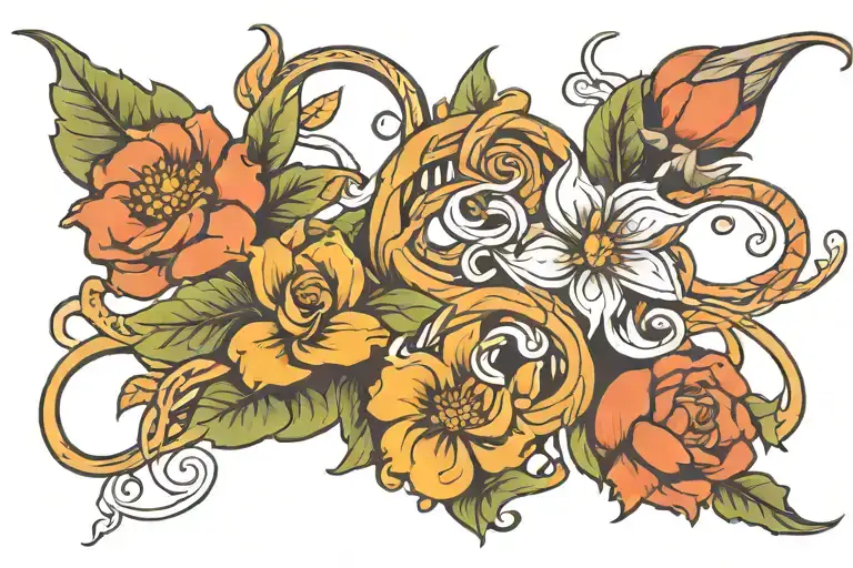 Flower Intertwined