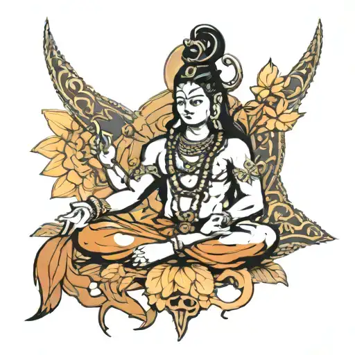 Shiva Meditating