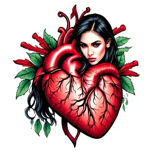 Heart With Ricky & Megan Fox Crawling