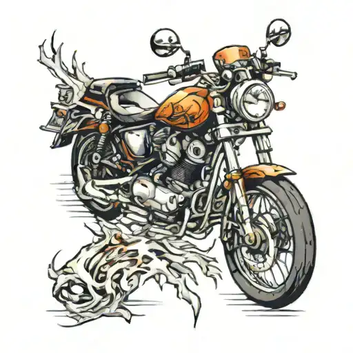 Broken Body Accident Motorcycle