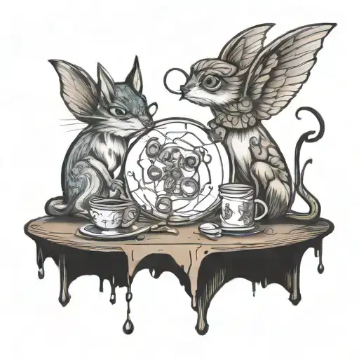Concept Of Curiosity Fine Drawn