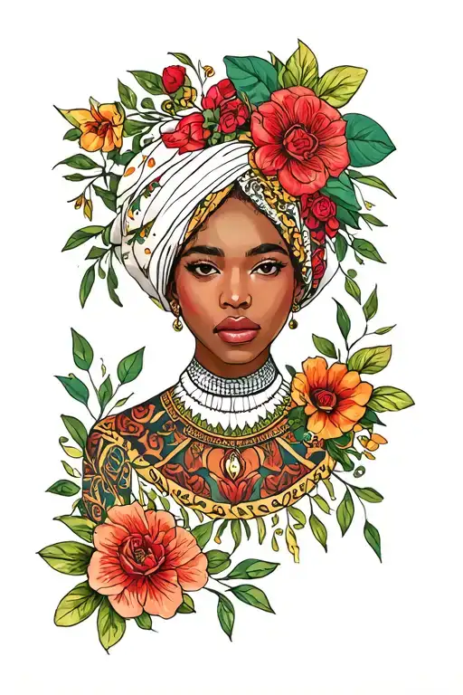 Italian Heritage And African Heritage Mix